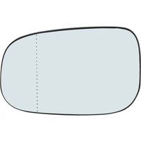 Mirror Glass - Left Hand - Single Fits: Volvo S80 2.5 FlexiFuel