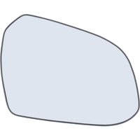 Mirror Glass - Right Hand - Single TRUPART Fits: HYUNDAI i10