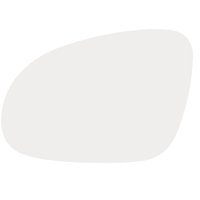 Mirror Glass - Left Hand - Single Fits: Volkswagen Eos 1.4 TSI