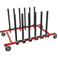 SEALEY Mobile Storage Rack 5 Panel | MK76 | GSF Car Parts