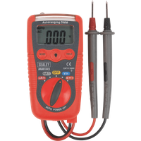 SEALEY Professional Auto-Ranging Digital Multimeter | mm102 | GSF Car Parts