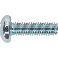 SEALEY Machine Screw M6 X 20mm Pan Head Pozi Zinc Pack Of 50 | MSP620 | GSF Car Parts