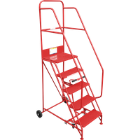SEALEY Mobile Safety Steps 5-Tread | MSS05 | GSF Car Parts