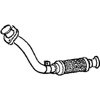 Klarius Mercedes-Benz T1 Exhaust- Exhaust Pipe | MZ317D | GSF Car Parts