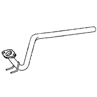 Exhaust Pipe A2a Fits: MERCEDES VITO