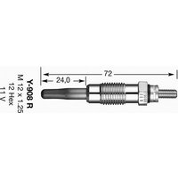 Ngk Renault Fuego Glow Plug | Y-908R | GSF Car Parts