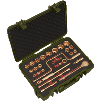 SEALEY Socket Set 31Pc 1/2"sq Drive - Non-Sparking | NS039 | GSF Car Parts