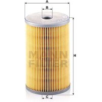 MANN Renault Safrane Fuel Filter - Insert | P725X | GSF Car Parts