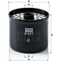MANN Fiat Ducato Fuel Filter - Insert | P917X | GSF Car Parts