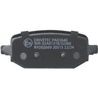 Brake Pad Set (axle Set) DRIVETEC Fits: JEEP AVENGER