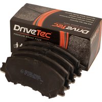 Front Brake Pad Set DRIVETEC Fits: NISSAN QASHQAI