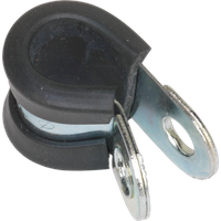 SEALEY P-Clip Rubber Lined Ø10mm Pack Of 25 | PCJ10 | GSF Car Parts