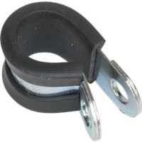 SEALEY P-Clip Rubber Lined Ø12/13mm Pack Of 25 | PCJ13 | GSF Car Parts