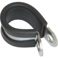 SEALEY P-Clip Rubber Lined Ø21mm Pack Of 25 | PCJ21 | GSF Car Parts