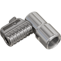 SEALEY 90° Angled Swivel Tyre Inflator Clip-On Connector 1/4"bsp(F) | PCL6A | GSF Car Parts