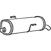 A2A Peugeot 206 Rear Box/silencer | GSF Car Parts