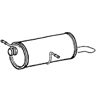 A2A Citroen C4 Rear Box/silencer | GSF Car Parts