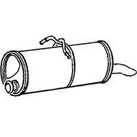 A2A Peugeot Partner Tepee Rear Box/silencer | GSF Car Parts