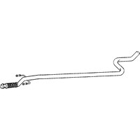 A2A Citroen C2 Exhaust Pipe | GSF Car Parts