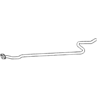 A2A Peugeot 207 Exhaust Pipe | GSF Car Parts
