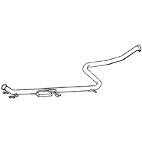 Centre Pipe Klarius Fits: CITROEN C4 PICASSO