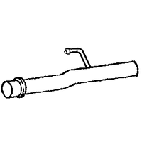 A2A Fiat Scudo Exhaust Pipe | GSF Car Parts