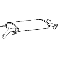 A2A Toyota Rav 4 Middle Box/silencer | GSF Car Parts