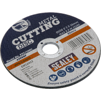 SEALEY Cutting Disc Ø100 X 3mm Ø16mm Bore | PTC/100C | GSF Car Parts