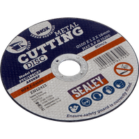 SEALEY Cutting Disc Ø100 X 1.2mm Ø16mm Bore | PTC/100CET | GSF Car Parts