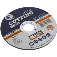 SEALEY Cutting Disc Ø115 X 3mm 22mm Bore | PTC/115C | GSF Car Parts