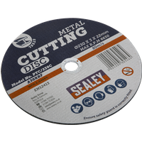 SEALEY Cutting Disc Ø230 X 3mm 22mm Bore | PTC/230C | GSF Car Parts