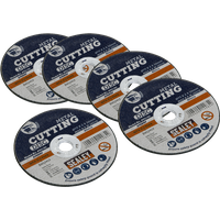 SEALEY Cutting Disc Ø75 X 2mm Ø10mm Bore Pack Of 5 | PTC/3C5 | GSF Car Parts