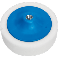 SEALEY Buffing & Polishing Foam Head Ø150 X 50mm 5/8"unc White/dense | PTC/CH/5/8-W | GSF Car Parts