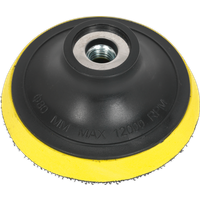 SEALEY Hook-And-Loop Backing Pad Ø75mm M10 X 1.5mm | PTC75VM10 | GSF Car Parts