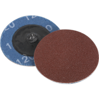 SEALEY Quick-Change Sanding Disc Ø50mm 120Grit Pack Of 10 | PTCQC50120 | GSF Car Parts