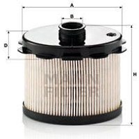 MANN Citroen Berlingo Multispace Fuel Filter - Insert | PU1021X | GSF Car Parts