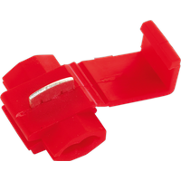 SEALEY Quick Splice Connector Red Pack Of 100 | QSPR | GSF Car Parts