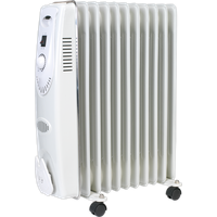SEALEY Oil-Filled Radiator 2500W/230V 11-Element | RD2500 | GSF Car Parts