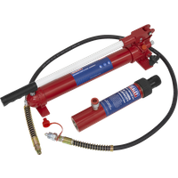 SEALEY Snap Push Ram With Pump & Hose Assembly - 10 Tonne | RE97.10-COMBO | GSF Car Parts