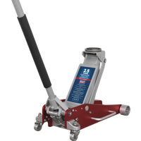 SEALEY Trolley Jack 2.5 Tonne Aluminium/steel Rocket Lift | RJAS2500 | GSF Car Parts