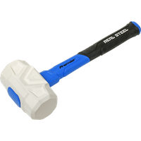SEALEY Rubber Mallet With Fibreglass Shaft 24Oz | RMG24 | GSF Car Parts
