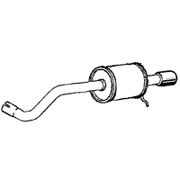 A2A Renault Clio Rear Box/silencer | GSF Car Parts