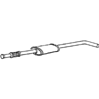 A2A Renault Megane Scenic Middle Box/silencer | GSF Car Parts