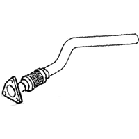 A2A Renault Captur Exhaust Pipe | GSF Car Parts