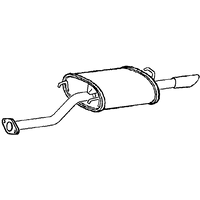 Rear Box/silencer A2a Fits: ROVER GROUP MGZS