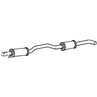 Middle Box/silencer A2a Fits: ROVER GROUP 75