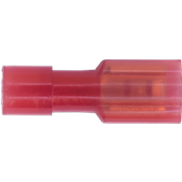 SEALEY Fully Insulated Terminal 4.7mm Female Red Pack Of 100 | RT30 | GSF Car Parts
