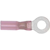 SEALEY Heat Shrink Ring Terminal Ø5.3mm Red Pack Of 25 | RTSR2553 | GSF Car Parts