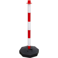 SEALEY Red/white Post With Base | RWPB01 | GSF Car Parts