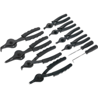 SEALEY Circlip Pliers Set 10Pc Internal/external | S01064 | GSF Car Parts